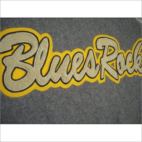 चेनिल लेटर पैच लोगो स्टाइल: ग्राहक डिज़ाइन