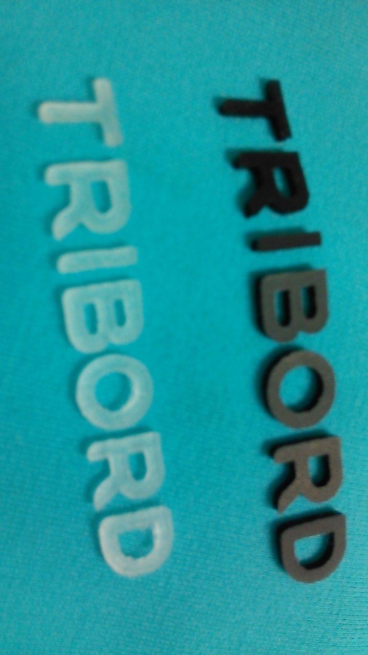 3d High Solid Build Heat Transfer Sticker Application: Outdoor
