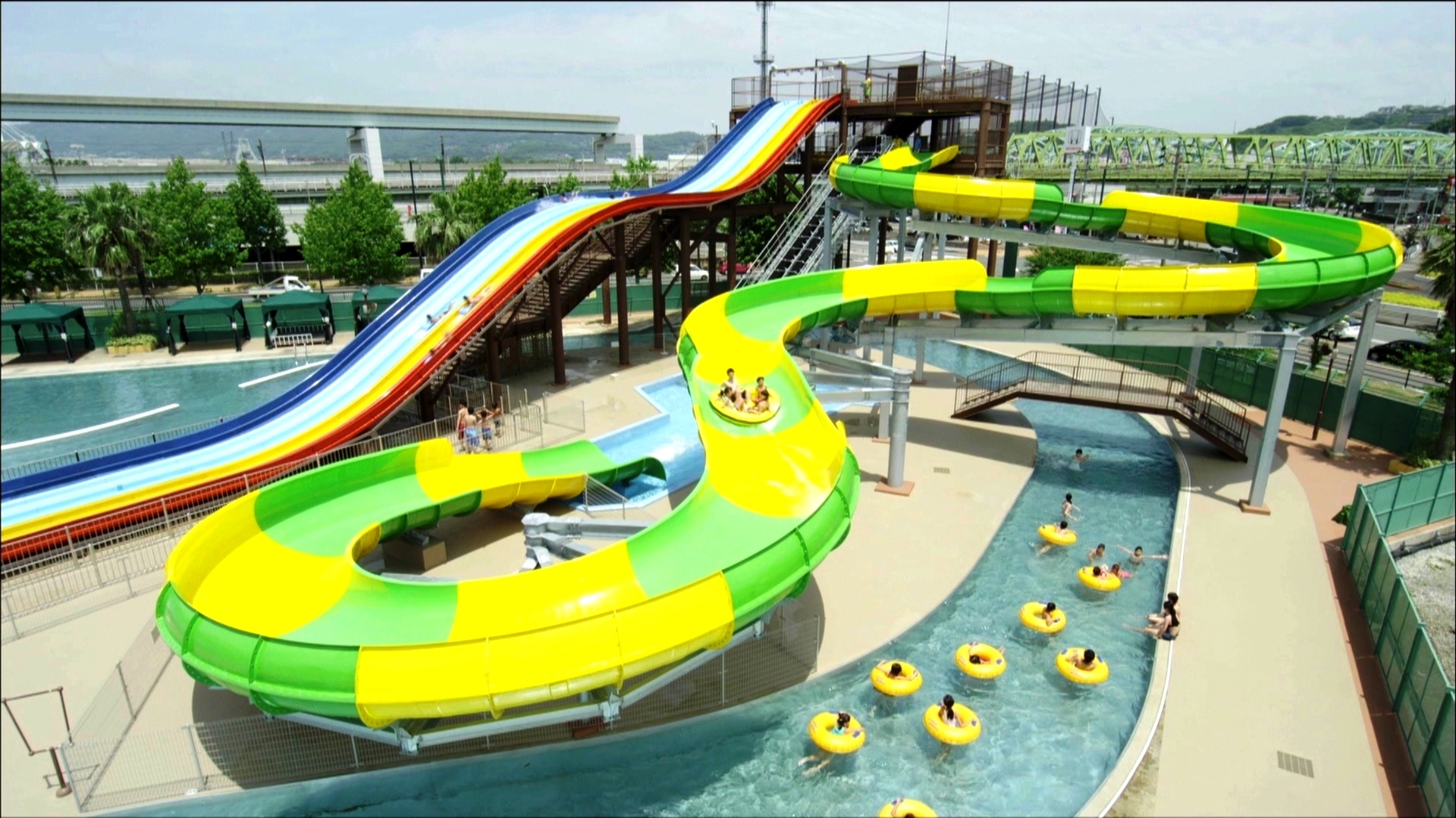 River Water Slide