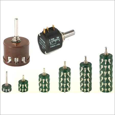 ब्लैक सिंगल टर्न, मल्टी टर्न और सर्वो पोटेंशियोमीटर