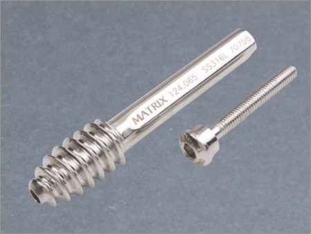 Silver 12.5Mm Hip Screw With Compression Screw