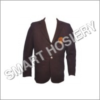 School Uniform Blazer - Polyester Blend, Black Color, XS-XL Size Range - Long Sleeves, Button Closure, Two Front Pockets, Notched Collar