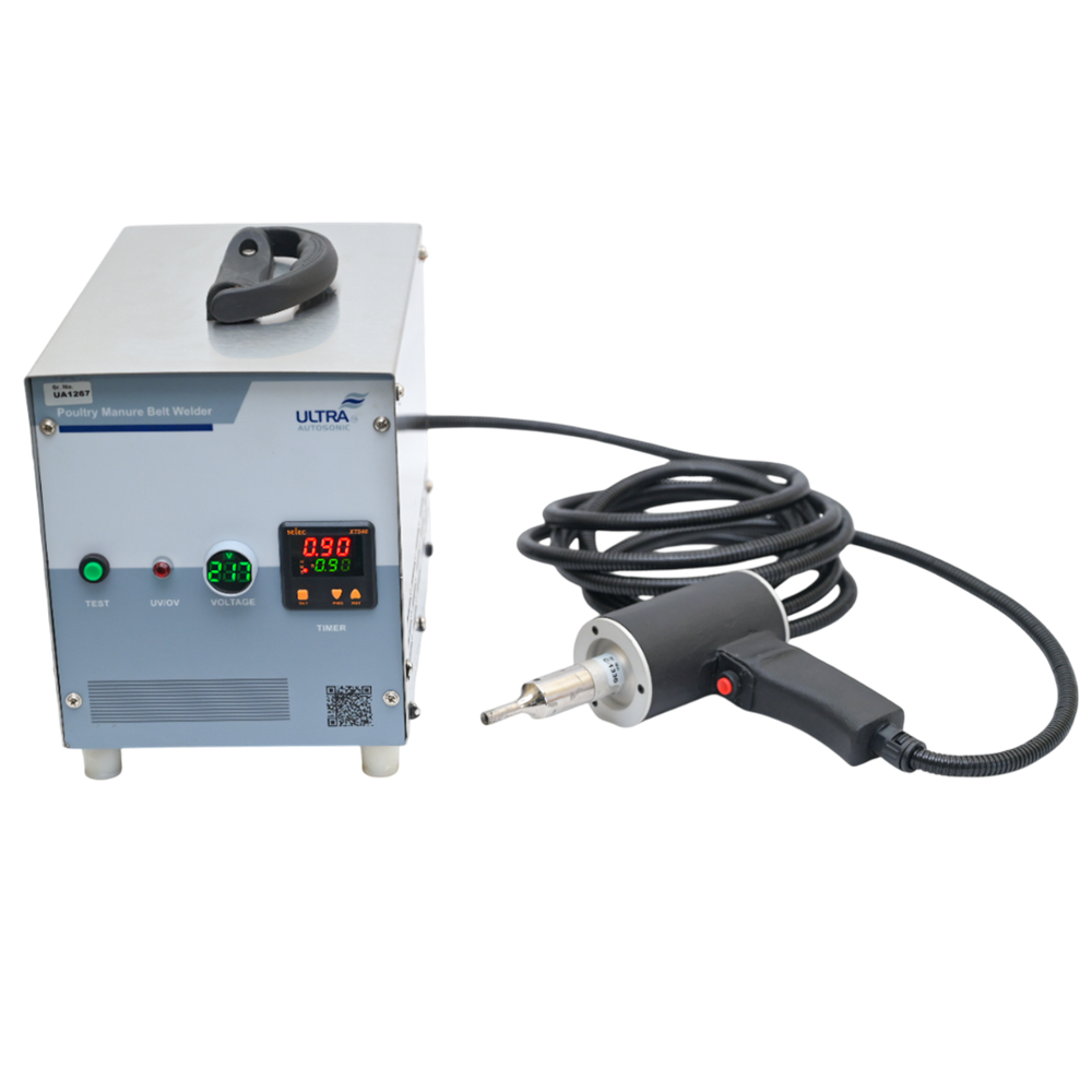 Ultrasonic Poultry Manure Belt Welder - Color: Not Specified