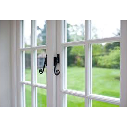 UPVC Fixed Window - Double Glazed, Customizable Dimensions, White Frame | Excellent Strength, Clear Views, Easy Installation