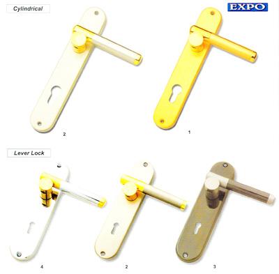 Cylinder और Lever लॉक