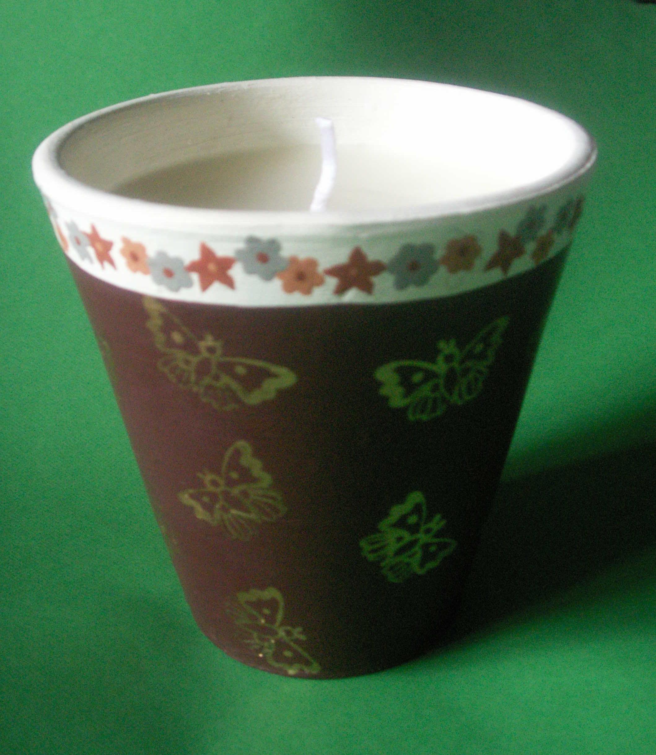 Decorative Cup Candle