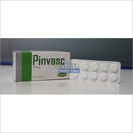Pinvasc Amlodipine Besylate 10mg ड्रग सॉल्यूशंस