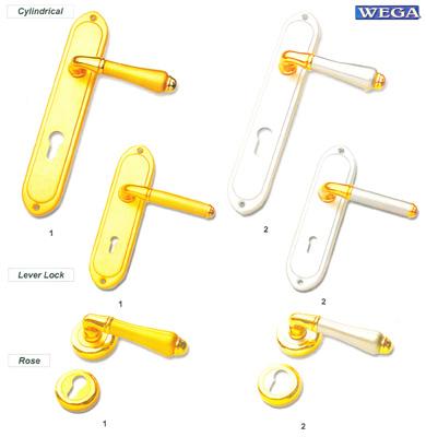 सिलेंड्रिकल और लीवर ताले