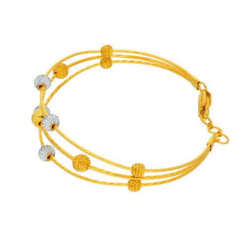 Adira Bracelet - 18k Yellow Gold, 10.855 Grams | Fashionable, Lightweight Design For All Occasions