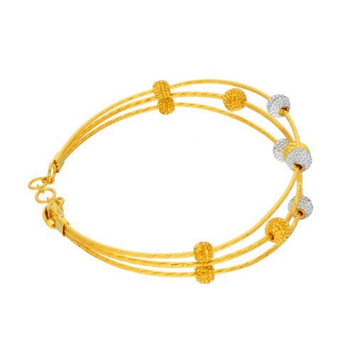 Adira Bracelet - 18k Yellow Gold, 10.855 Grams | Fashionable, Lightweight Design For All Occasions