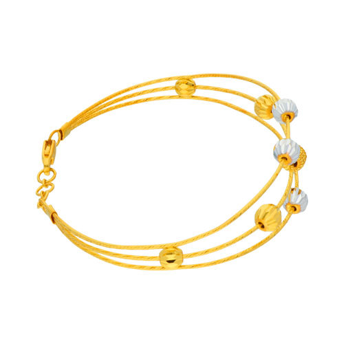 Adira Bracelet - 18k Yellow Gold, 9.832 Grams Lightweight Elegance | Expertly Crafted For All Occasions, Enhances Beauty