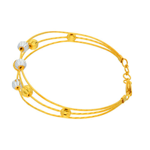 Adira Bracelet - 18k Yellow Gold, 9.832 Grams Lightweight Elegance | Expertly Crafted For All Occasions, Enhances Beauty
