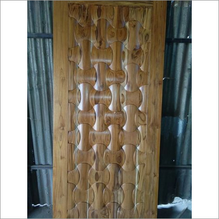 सीएनसी नक्काशी चमकदार पोलिश दरवाजा