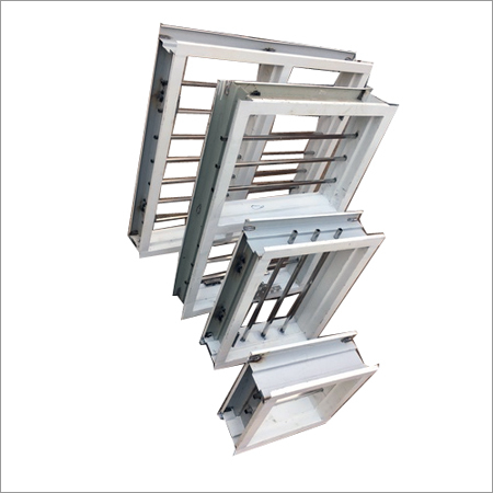 Window Frames - Metallic Alloy, Various Sizes, White Finish, Powder Coated, Easy Installation, 1 Year Warranty | Perfect for Commercial Buildings, Industries, and Apartments