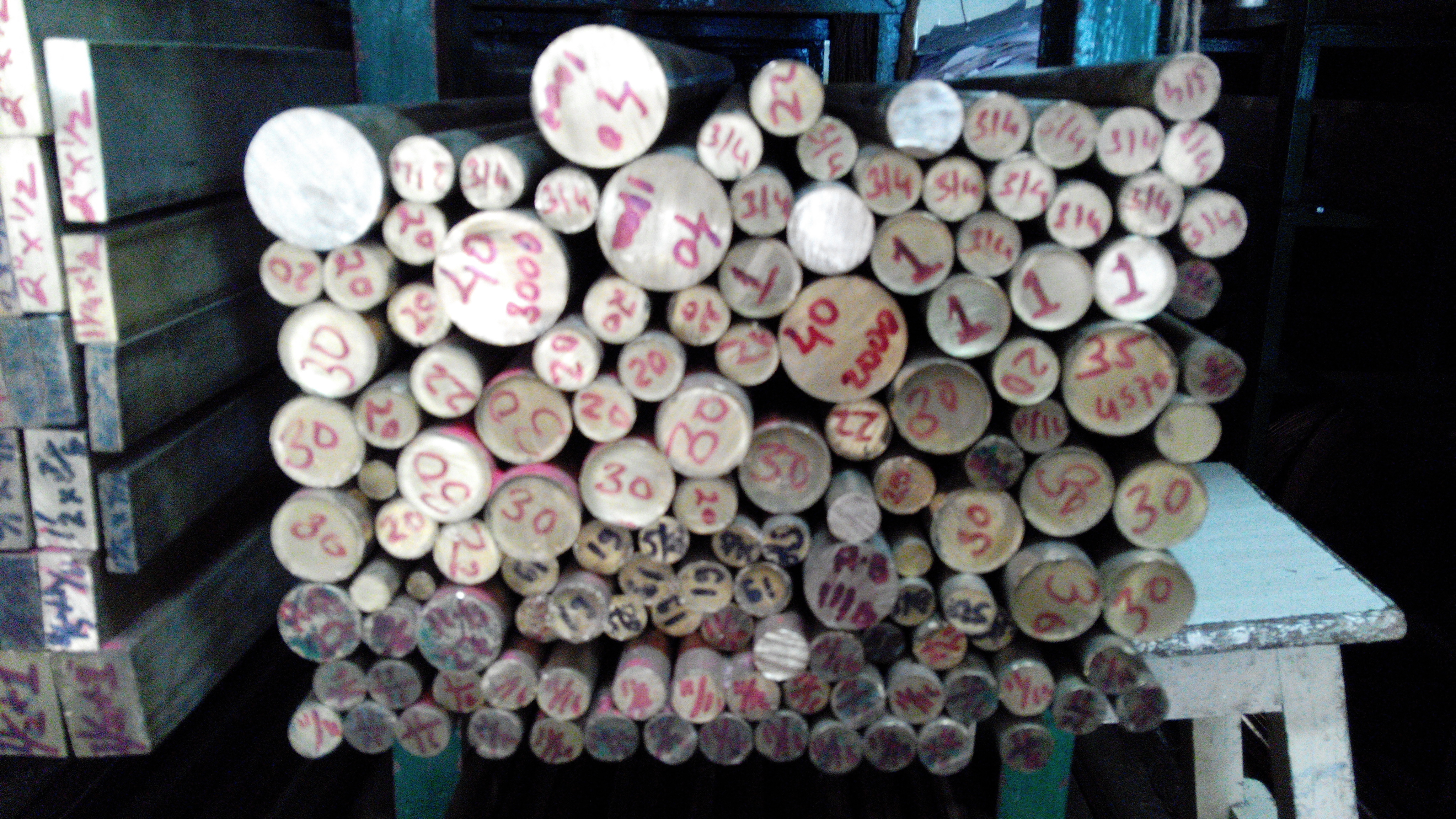 Free Cutting Brass Bars, Rods & Sections - Brass Material, Varying Diameters & Lengths, Proof Machined Finish, 25kg Weight