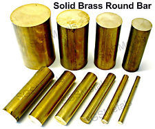 Free Cutting Brass Bars, Rods & Sections - Brass Material, Varying Diameters & Lengths, Proof Machined Finish, 25kg Weight