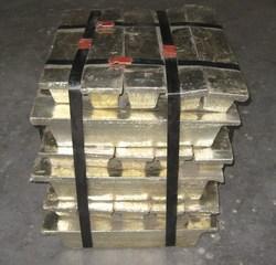 Glazy Whitish Tin Ingots