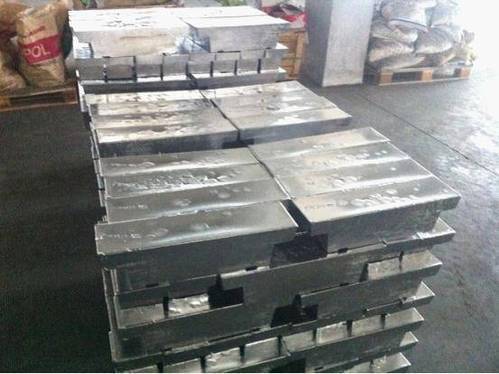 Glazy Whitish Tin Ingots