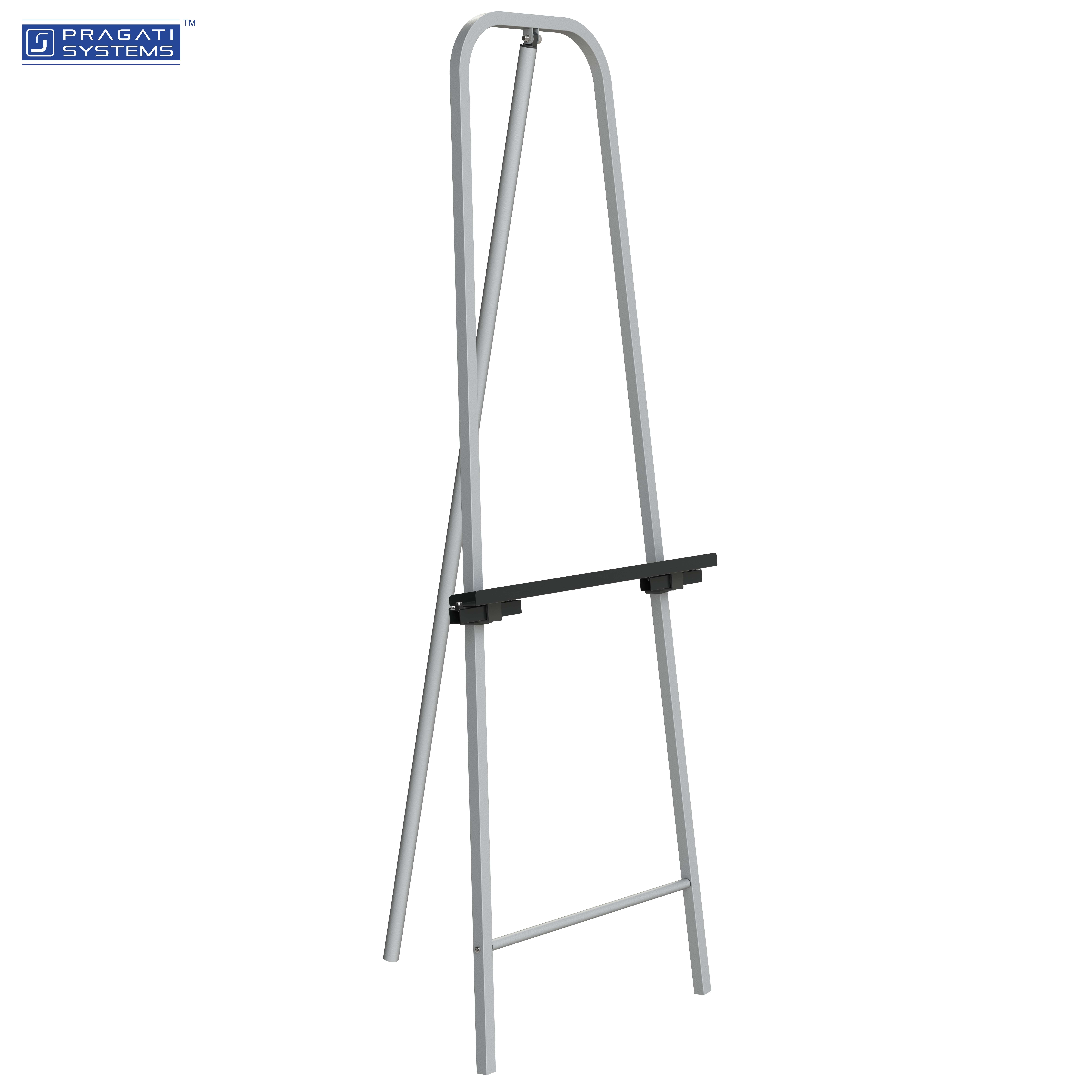 Nickel Gray Royal Easel & Art Display Stand (Tripod) Es-02