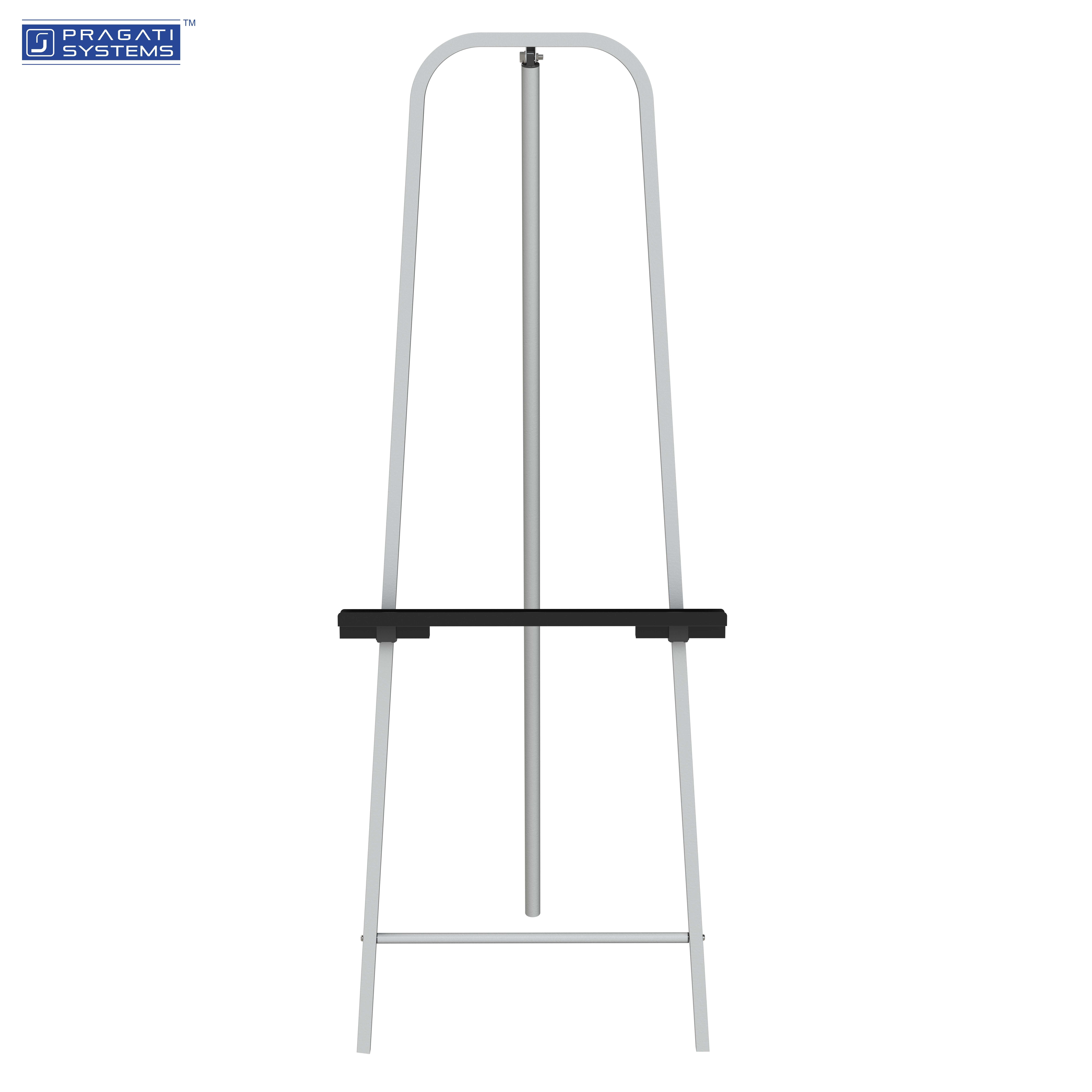 Nickel Gray Royal Easel & Art Display Stand (Tripod) Es-02