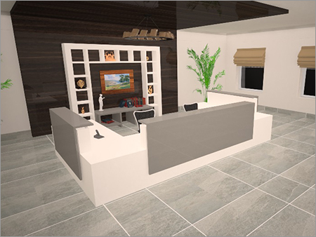 Designer Office Reception Table