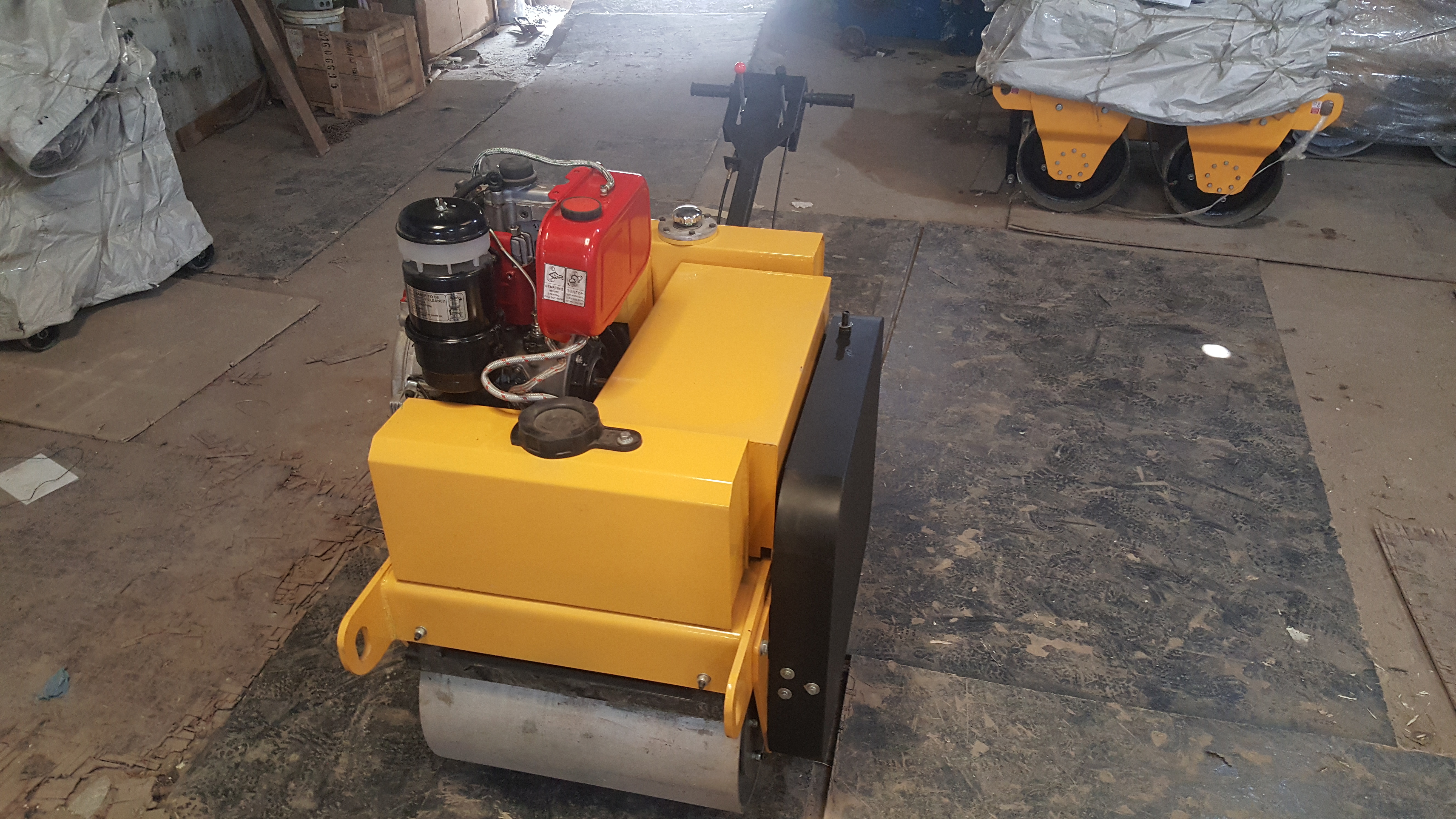 Walk Behind Roller By Topall Impex