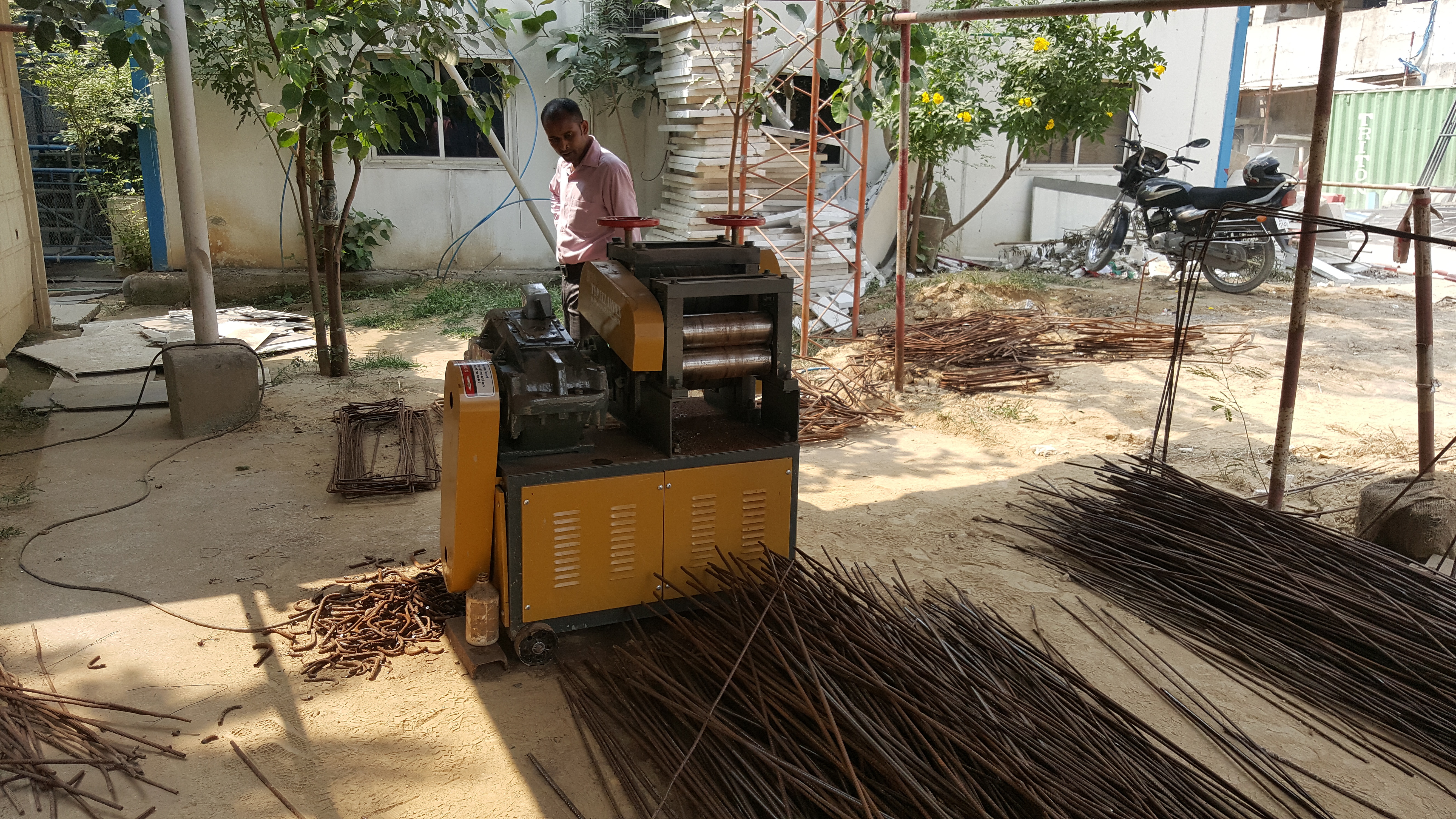 Scrap Straightening Machine Capacity: 500 - 6000mm (Can Be Longer)