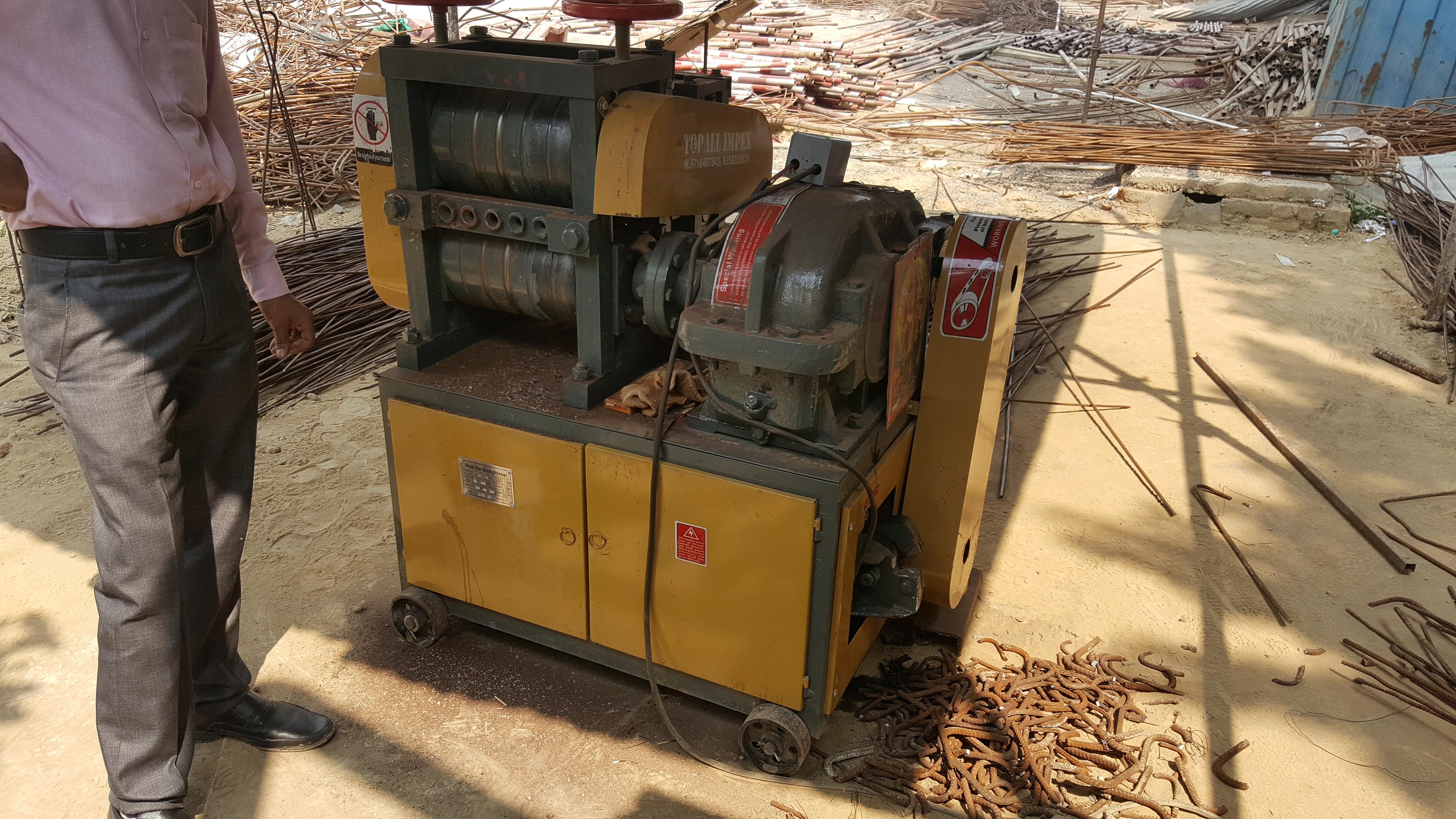 Scrap Straightening Machine Capacity: 500 - 6000mm (Can Be Longer)