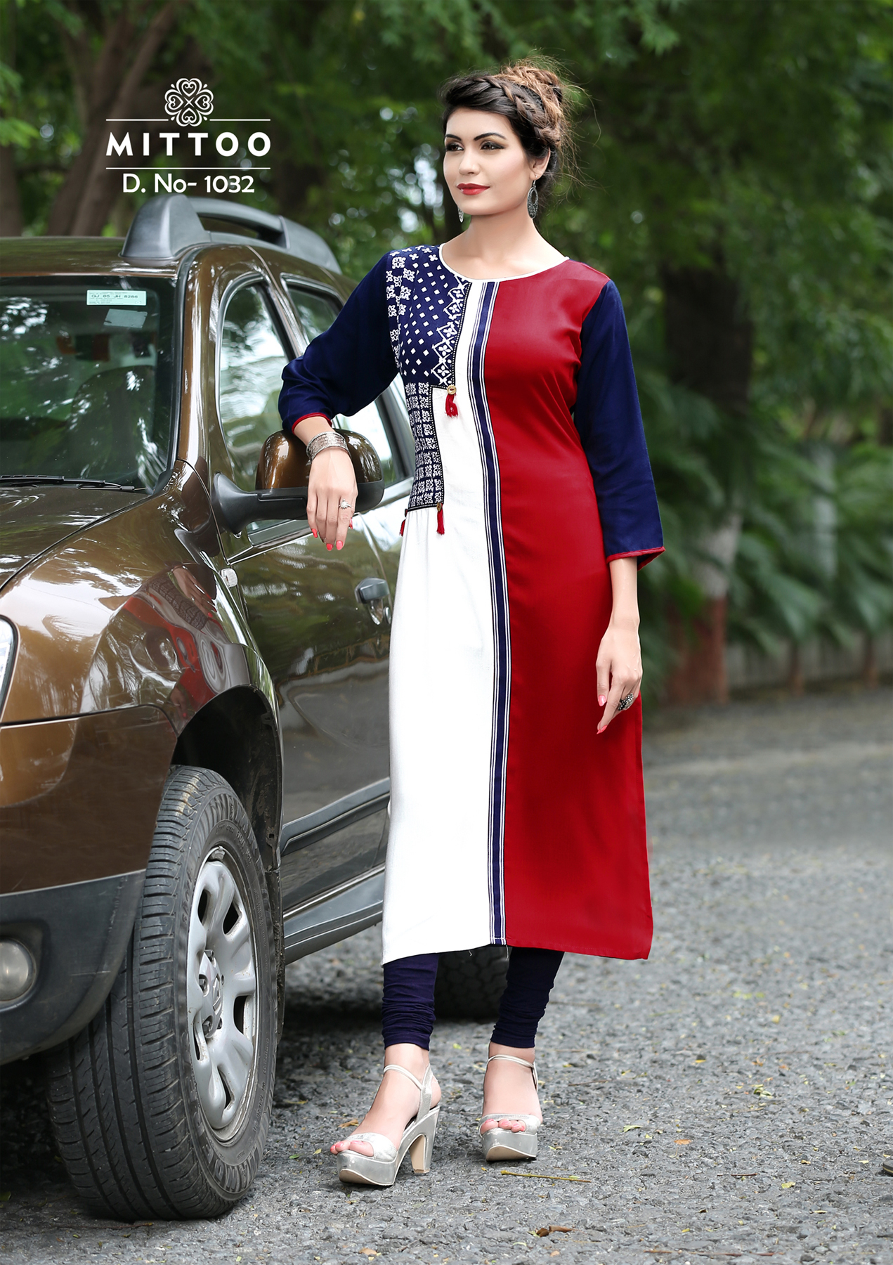 All Rayon Printed Kurtis