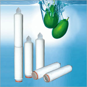 मुड़ा हुआ गोल PTFE फ़िल्टर कोर