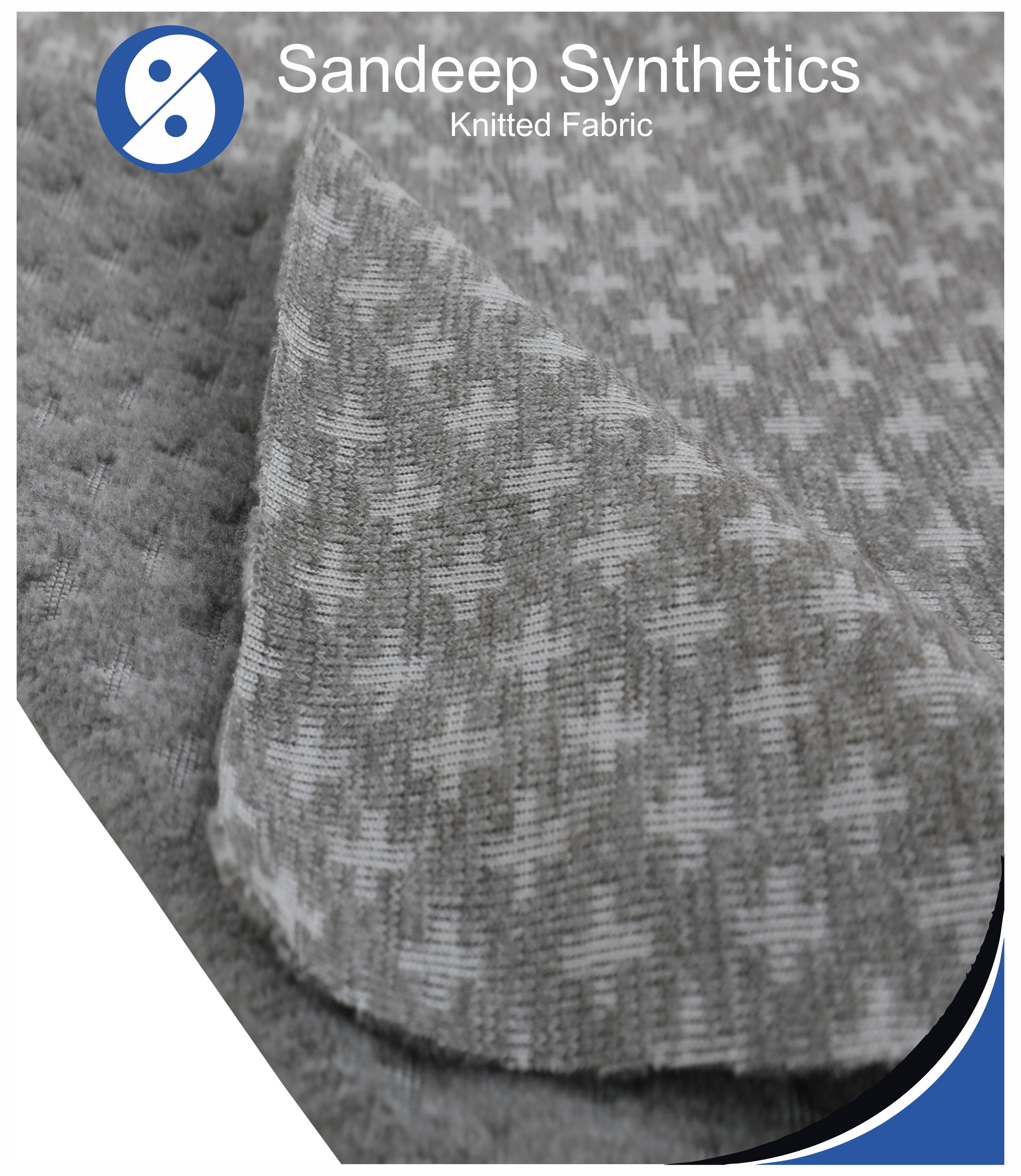 Print Polar Fleece Fabric - 240-270gsm, Black Polyester, Washable & Lightweight Texture