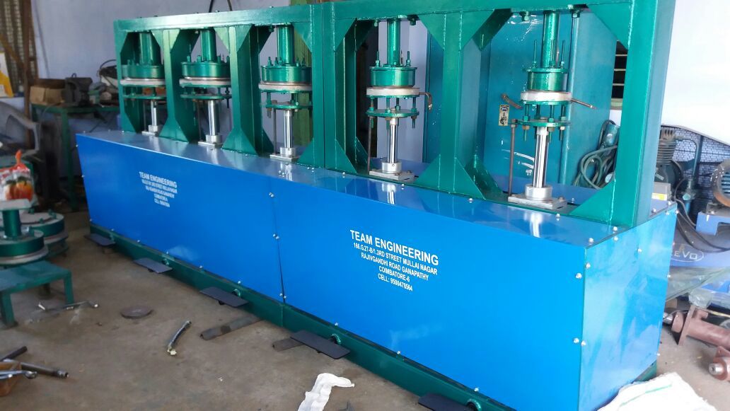 Areca Leaf Dona Making Machine - 220v, 7.5 Power | Automatic Operation, High Efficiency