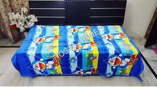 डोरेमोन प्रिंट सुपर सॉफ्ट सिंगल बेड बेबी एसी ब्लैंकेट (60 X 100) आयु वर्ग: बच्चे