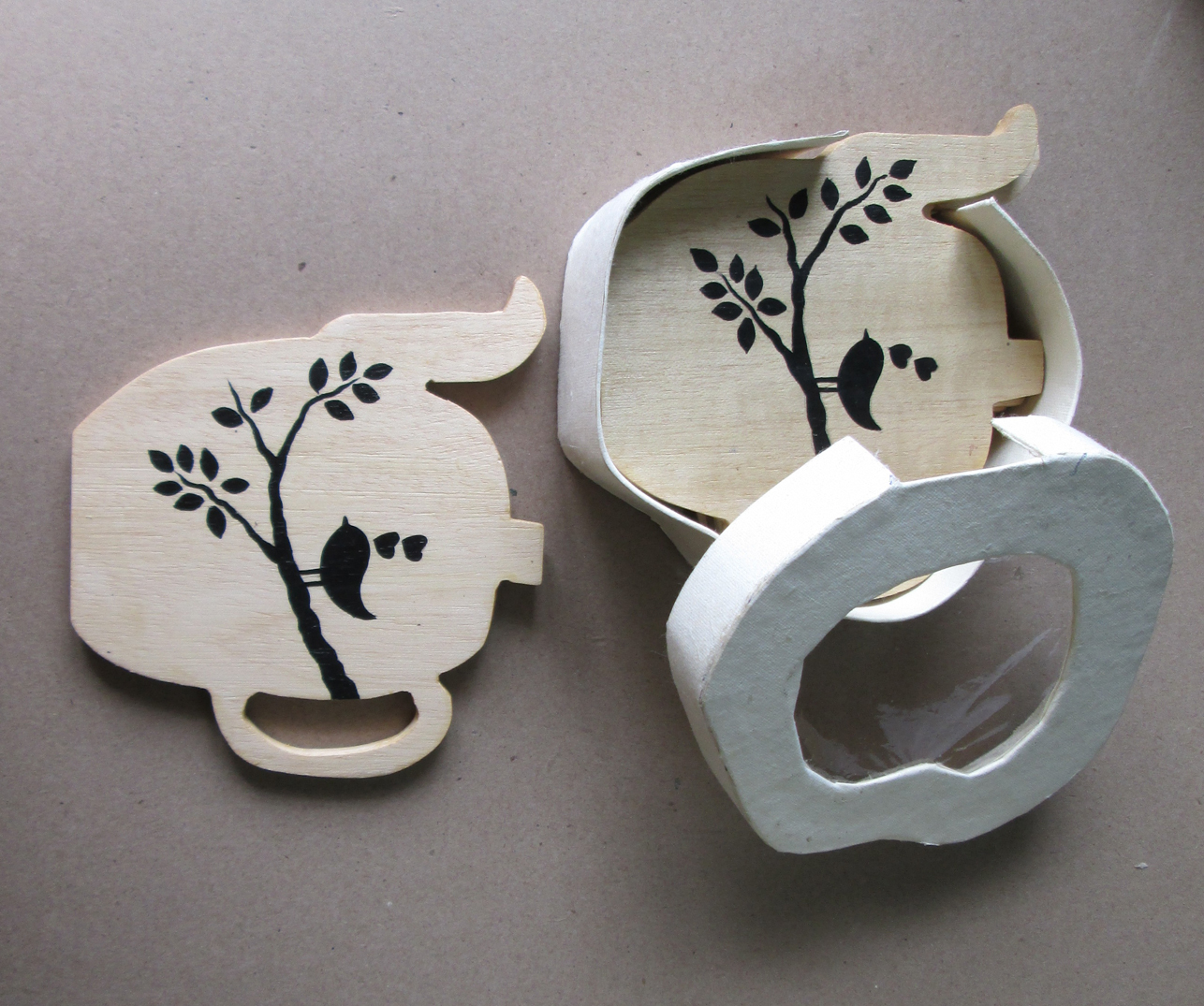Tree Coaster Set