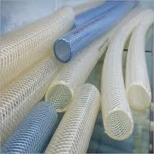 Flexible Pvc Braided Pipe - 6mm To 50mm | Transparent, Uv Resistant, High Strength Synthetic Yarn, Threaded Design