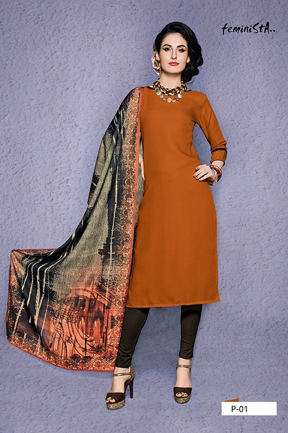 Pashmina Fabrics Kurti