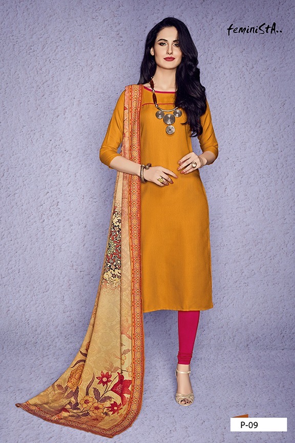 Pashmina Fabrics Kurti