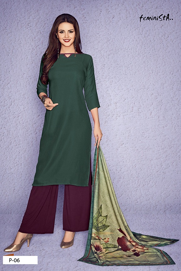 Pashmina Fabrics Kurti