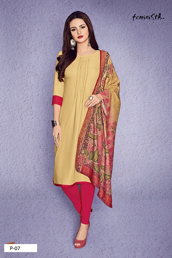 Pashmina Fabrics Kurti