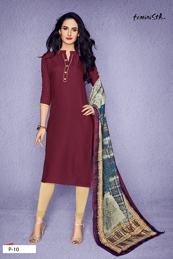 Pashmina Fabrics Kurti