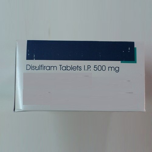 Disulfiram Tablets - 500mg Dosage , Chronic Alcoholism Treatment with Physician Guidance, Store in Dry Place