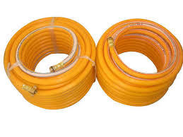 Power Sprey Hose - High Pressure, Brass Couplings | Korea Technology, Abrasion & Chemical Resistance, Flexibility