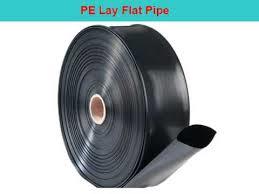 Pe Lay Flat Hose - Pe, 3-5 Years Aging Time, Black Color, Eco-friendly, High Fracture Pressure, Uv-resistant