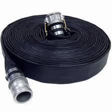 Pe Lay Flat Hose - Pe, 3-5 Years Aging Time, Black Color, Eco-friendly, High Fracture Pressure, Uv-resistant