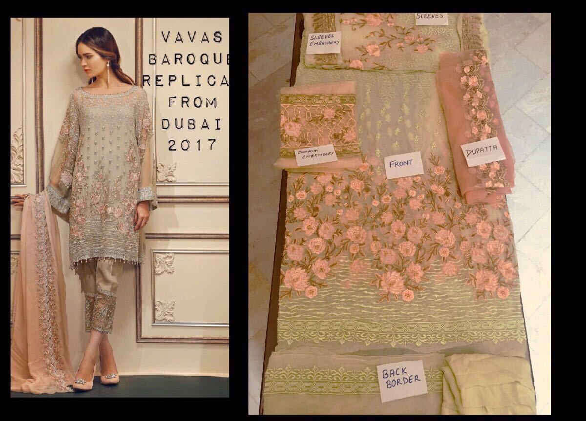 Heavy Embroidary Work Suits