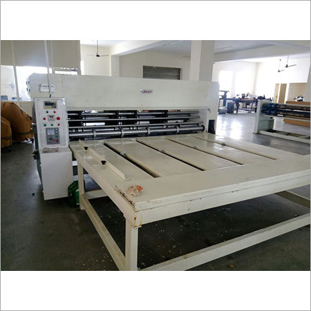 अर्ध-स्वचालित संयुक्त रोटरी क्रीज़र स्लॉटर मशीन (Rs-4)