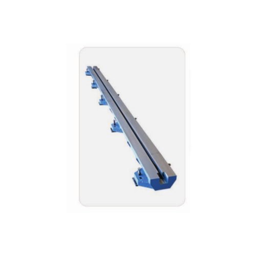 Blue And Silver Cast Iron Clamping Rails