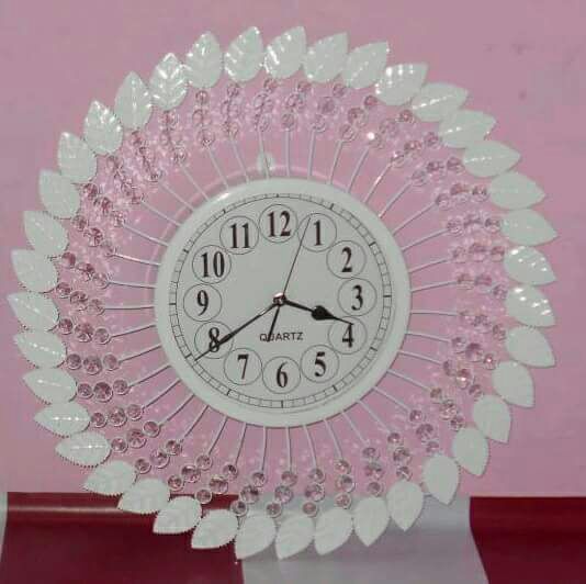 Iron Wall Clock Height: 14'' Inch (In)