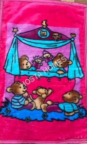 New Design Super Soft Baby Mink Blanket With Orange Age Group: Children