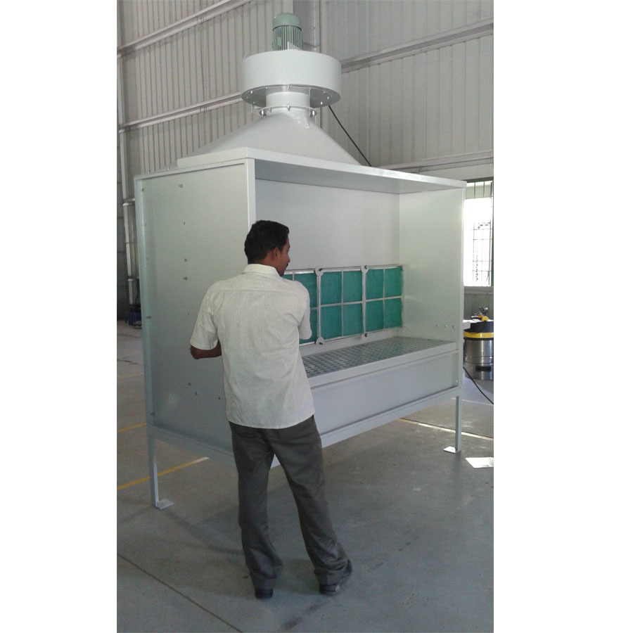 Dry Spray Paint Booth